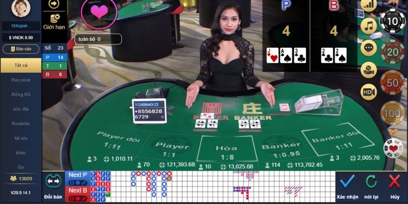 Lựa chọn sảnh cược soi cầu Baccarat  phù hợp